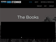 Tablet Screenshot of boboconnorbooks.com